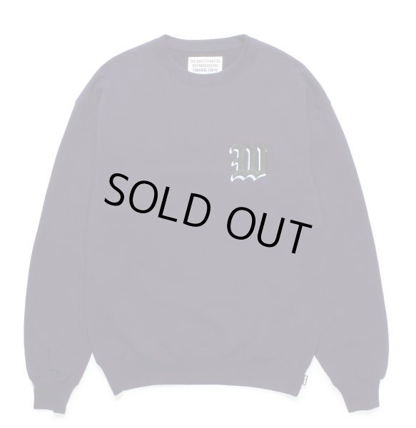 画像1: WACKO MARIA / MIDDLE WEIGHT CREW NECK SWEAT SHIRT ( TYPE-2 ) (1)