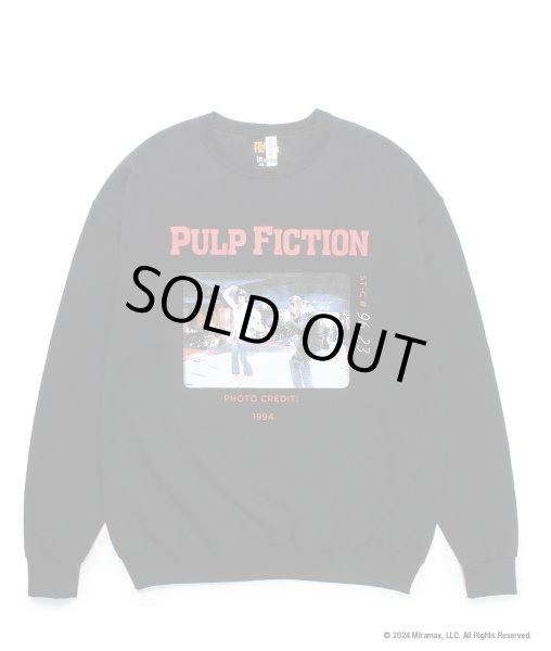 画像1: WACKO MARIA / PULP FICTION / CREW NECK SWEAT SHIRT ( TYPE-4 ) (1)