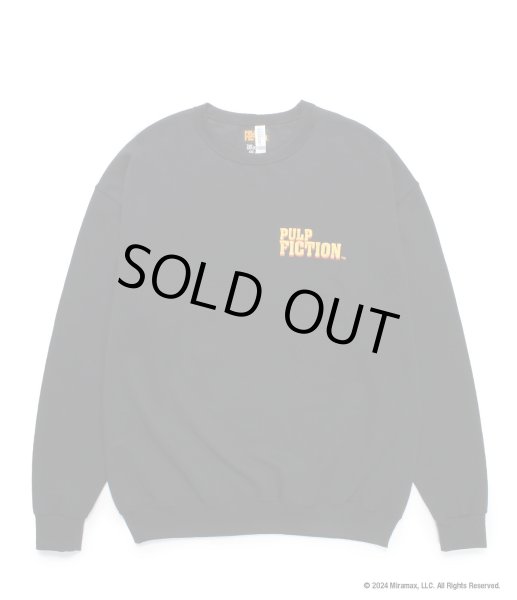 画像2: WACKO MARIA / PULP FICTION / CREW NECK SWEAT SHIRT ( TYPE-5 ) (2)