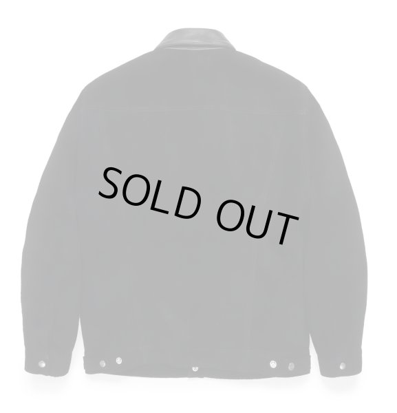 画像2: WACKO MARIA / SUEDE TRUCKER JACKET (2)