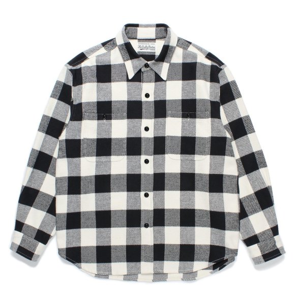 画像1: WACKO MARIA / CHECK FLANNEL SHIRT (1)