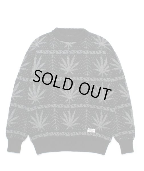 画像1: WACKO MARIA / HIGHTIMES / CREW NECK SWEATER (1)