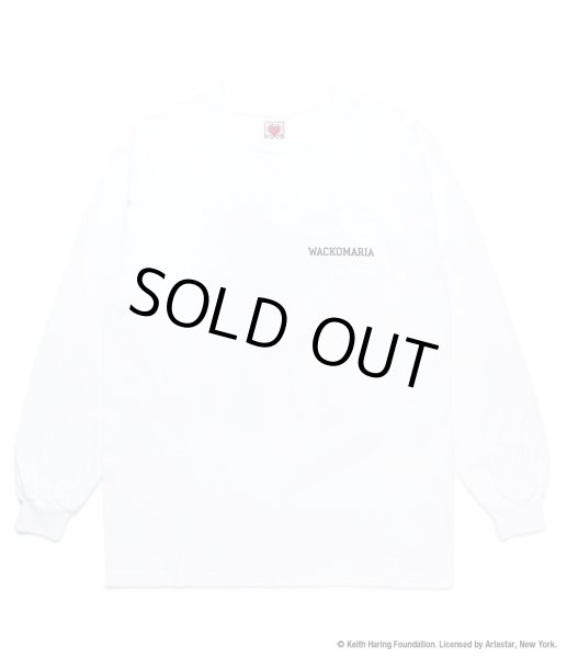 画像2: WACKO MARIA / KEITH HARING / LONG SLEEVE T-SHIRT (2)