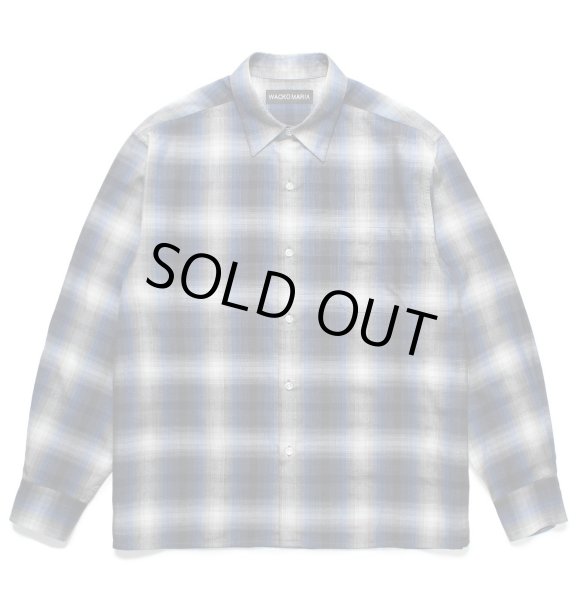 画像1: WACKO MARIA / CHECK REGULAR COLLOR SHIRT (1)