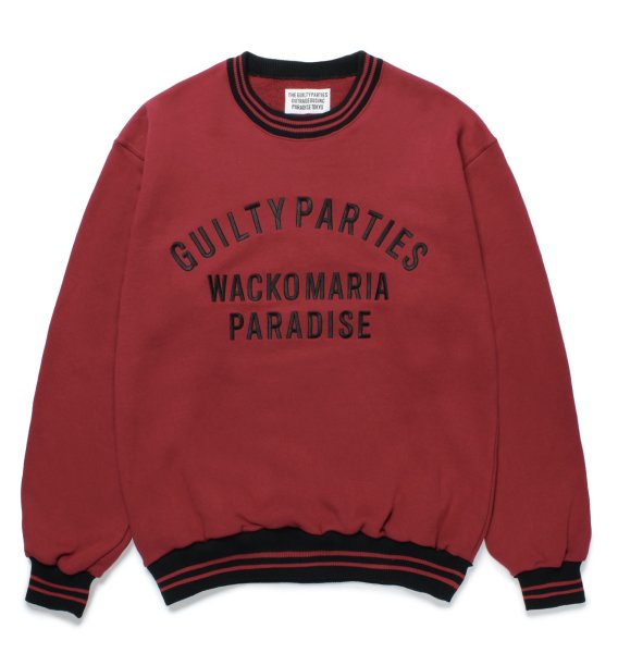 画像1: WACKO MARIA / MIDDLE WEIGHT CREW NECK SWEAT SHIRT (1)