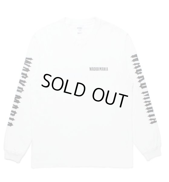 画像1: WACKO MARIA / WASHED HEAVY WEIGHT LONG SLEEVE T-SHIRT (1)