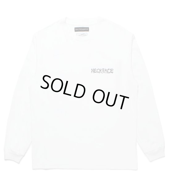 画像2: WACKO MARIA / NECKFACE / WASHED HEAVY WEIGHT LONG SLEEVE T-SHIRT (2)