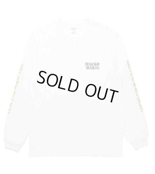 画像1: WACKO MARIA / WASHED HEAVY WEIGHT LONG SLEEVE T-SHIRT (1)