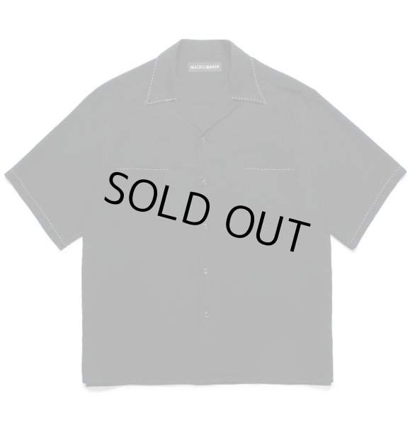 画像1: WACKO MARIA / 50'S OPEN COLLAR SHIRT (1)
