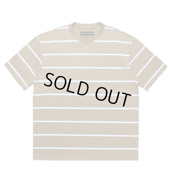 画像1: WACKO MARIA / STRIPED T-SHIRT (1)
