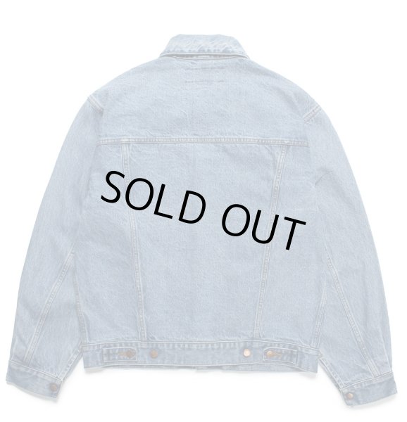 画像2: WACKO MARIA / WRANGLER / WASHED DENIM TRUCKER JACKET (2)