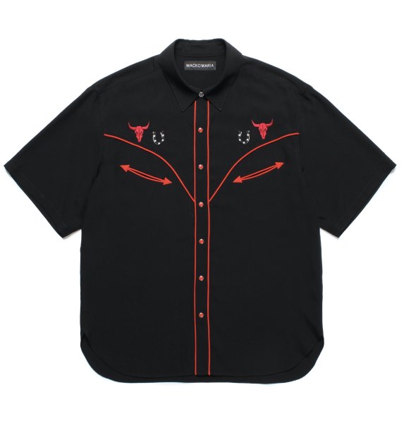 画像1: WACKO MARIA / WESTERN SHIRT (1)