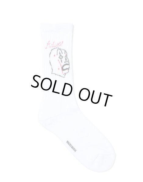 画像1: WACKO MARIA / MASK JACQUARD SOCKS (1)