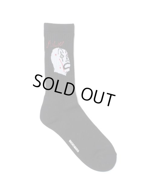 画像1: WACKO MARIA / MASK JACQUARD SOCKS (1)