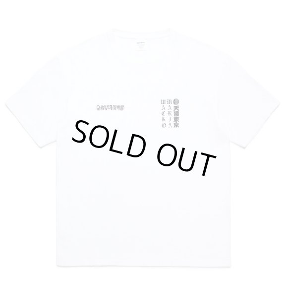 画像1: WACKO MARIA / MR.BROTHERS CUT CLUB / WASHED HEAVY WEIGHT T-SHIRT (1)