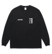 画像1: WACKO MARIA /MR BROTHERS CUT CLUB / WASHED HEAVY WEIGHT CREW NECK LONG T-SHIRT (1)