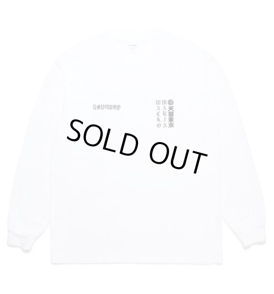 画像1: WACKO MARIA /MR BROTHERS CUT CLUB / WASHED HEAVY WEIGHT CREW NECK LONG T-SHIRT (1)