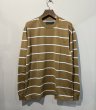 画像1: WACKO MARIA /  STRIPED CREW NECK LONG SLEEVE T-SHIRT (1)