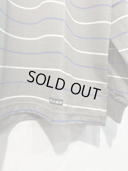 画像2: WACKO MARIA /  STRIPED CREW NECK LONG SLEEVE T-SHIRT (2)