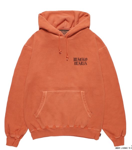 画像2: WACKO MARIA / DEATH ROW RECORDS / GARMENT DYED HOODED SWEAT SHIRT (2)
