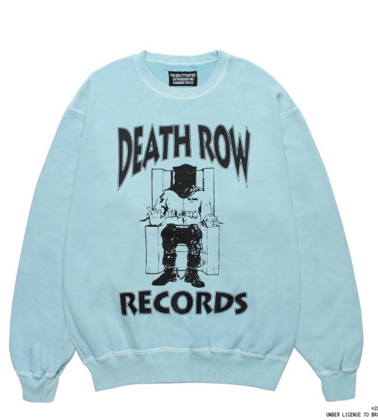 画像1: WACKO MARIA / DEATH ROW RECORDS / GARMENT DYED SWEAT SHIRT (1)