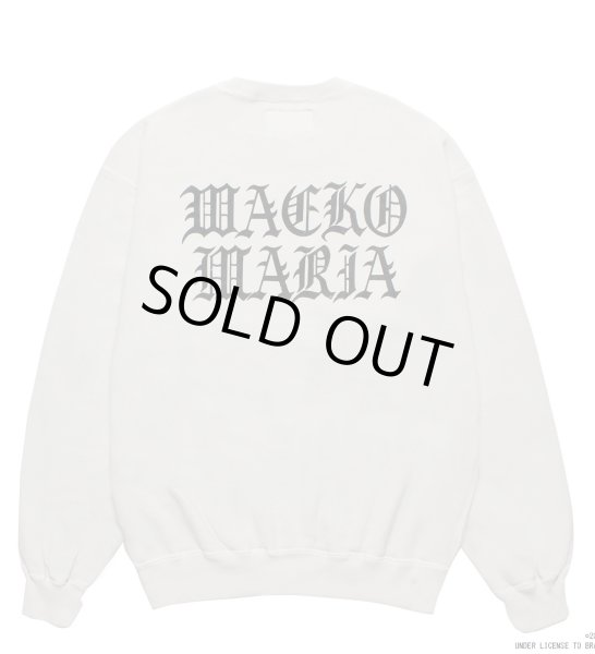 画像2: WACKO MARIA / DEATH ROW RECORDS / GARMENT DYED SWEAT SHIRT (2)