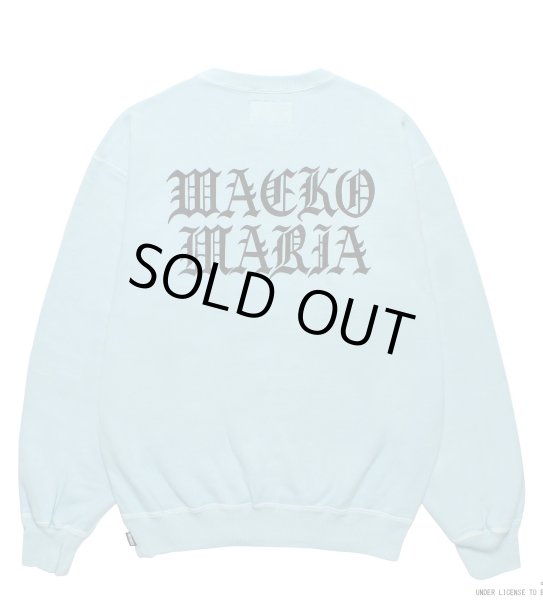 画像2: WACKO MARIA / DEATH ROW RECORDS / GARMENT DYED SWEAT SHIRT (2)