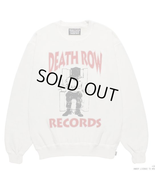 画像1: WACKO MARIA / DEATH ROW RECORDS / GARMENT DYED SWEAT SHIRT (1)