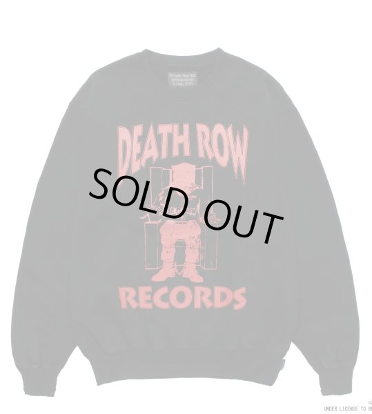 画像1: WACKO MARIA / DEATH ROW RECORDS / GARMENT DYED SWEAT SHIRT (1)