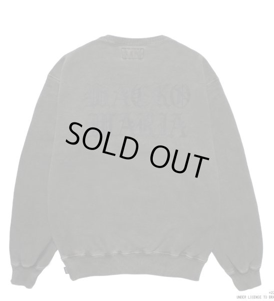 画像2: WACKO MARIA / DEATH ROW RECORDS / GARMENT DYED SWEAT SHIRT (2)