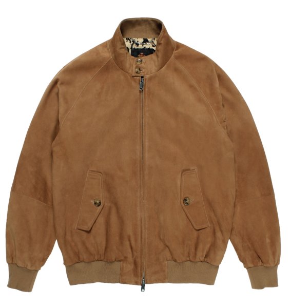 画像1: WACKO MARIA / BARACUTA / SUEDE G9 HARRINGTON JACKET (1)