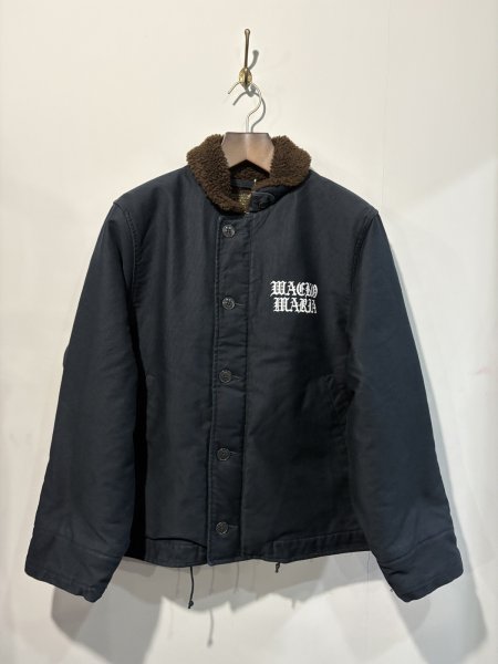 画像1: WACKO MARIA / BOA N-1 DECK JACKET (NAVY) (1)