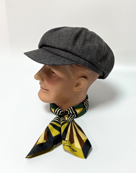 画像5: LEEHEYGE / ワイドクラウン キャスケット(グレー) (5)