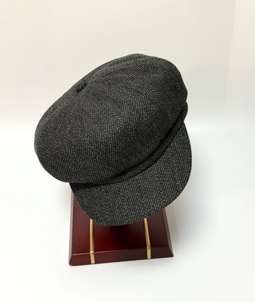 画像1: LEEHEYGE / ワイドクラウン キャスケット(グレー) (1)