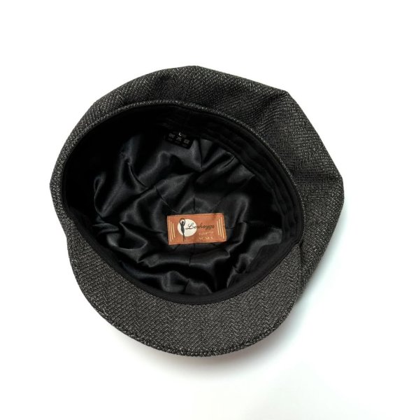 画像3: LEEHEYGE / ワイドクラウン キャスケット(グレー) (3)