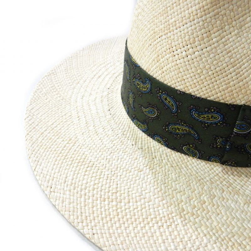 WACKO MARIA PANAMA HAT NATURE 05 (GREEN PAISLEY) THR-05 通販