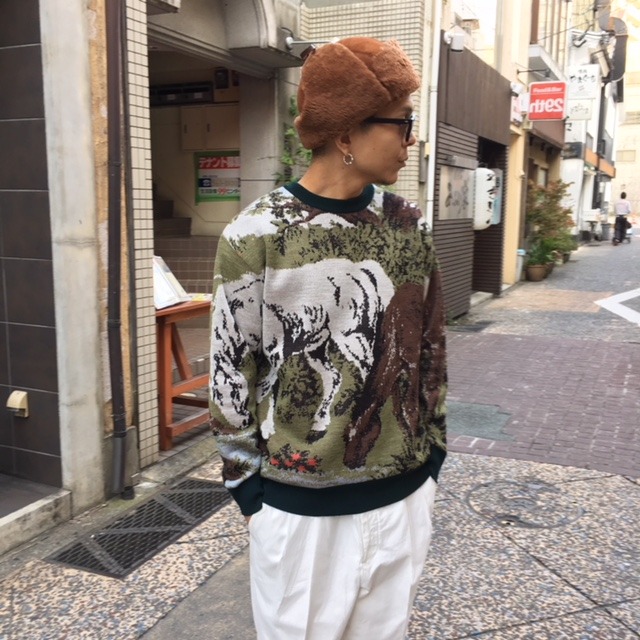 020151○ SON OF THE CHEESE HORSE KNIT S-