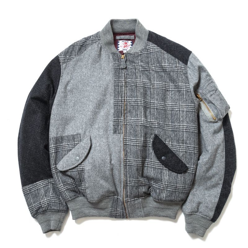 SON OF THE CHEESE RAM PATCH WORK MA-1 SC1820-JK02 通販 | SON OF 