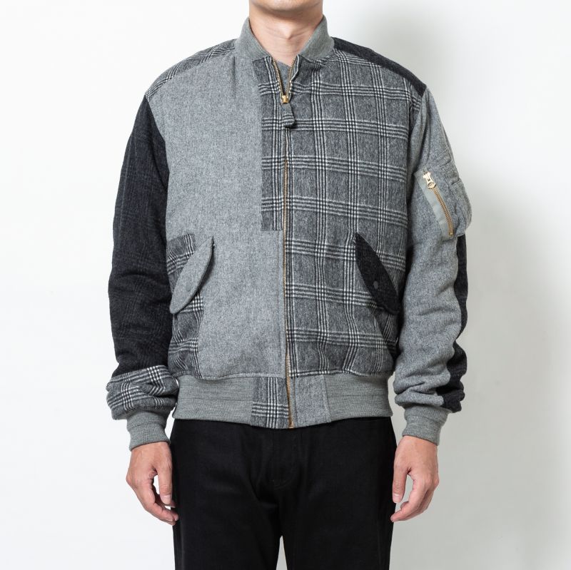 SON OF THE CHEESE RAM PATCH WORK MA-1 SC1820-JK02 通販 | SON OF 
