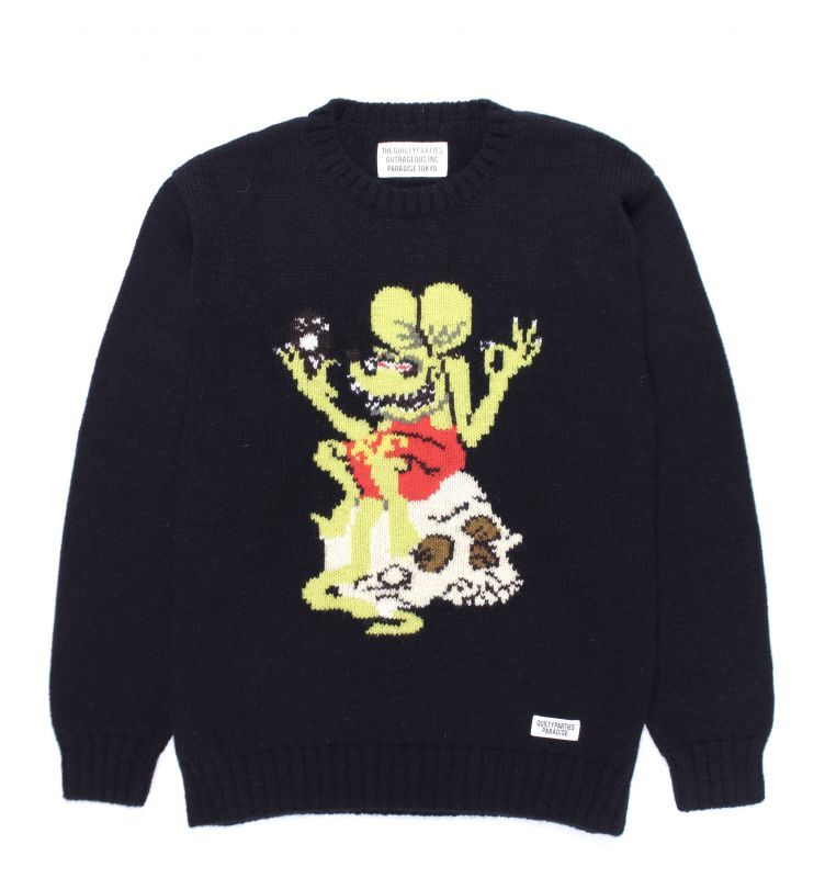 WACKO MARIA / RAT FINK / TIM LEHI / SWEATER RF-TIMLEHI-WM-KN01