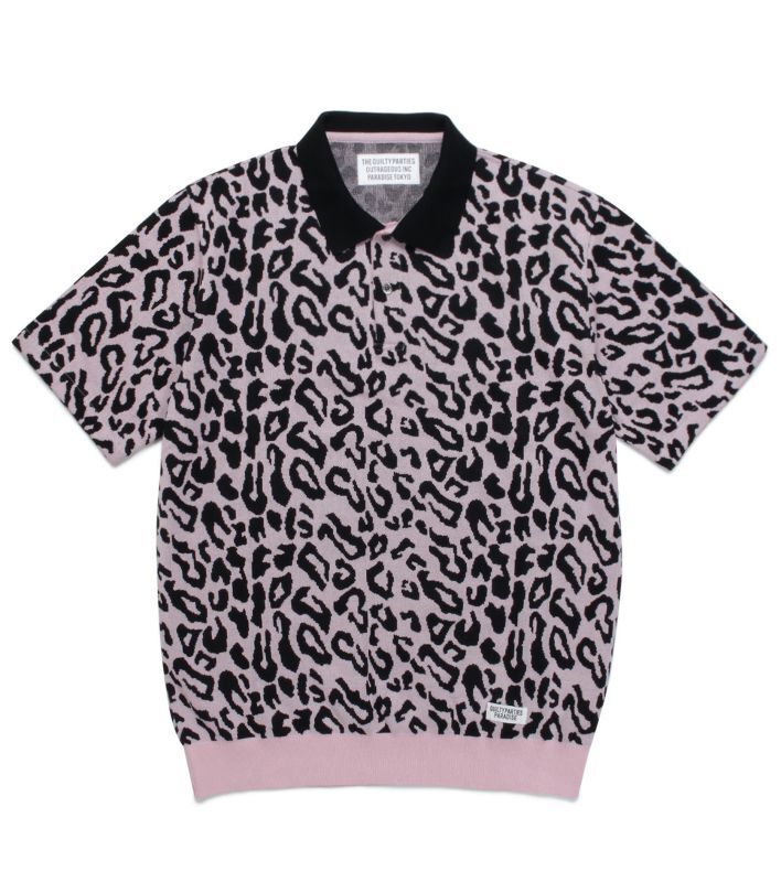 WACKO MARIA / LEOPARD KNIT PORO SHIRT 21SS-WMK-KN08 通販 | WACKO