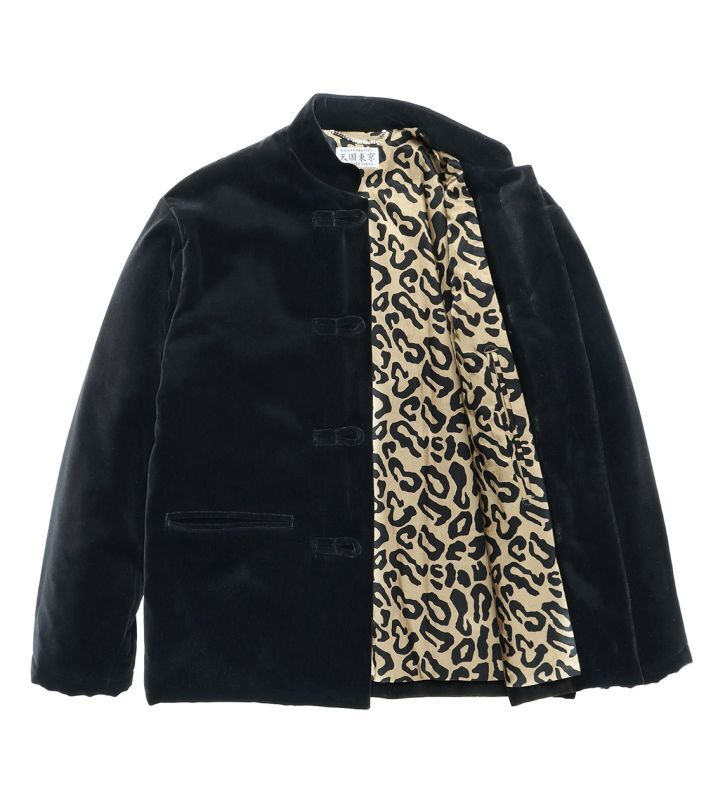 Wacko Maria VELVET KUNG-FU JACKET black-