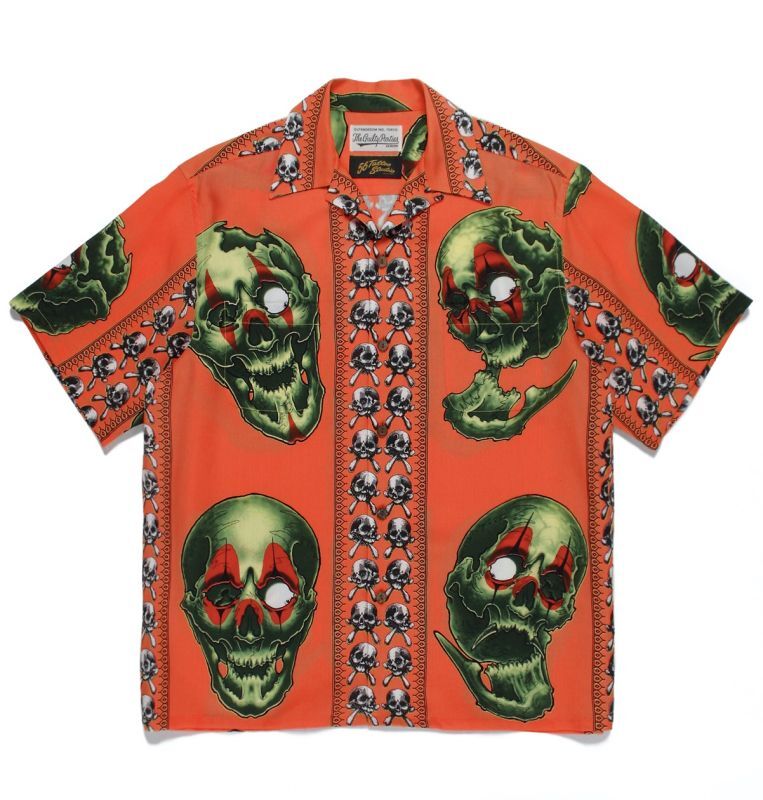 WACKO MARIA / 56 TATTOO STUDIO / S/S HAWAIIAN SHIRT ( TYPE-1