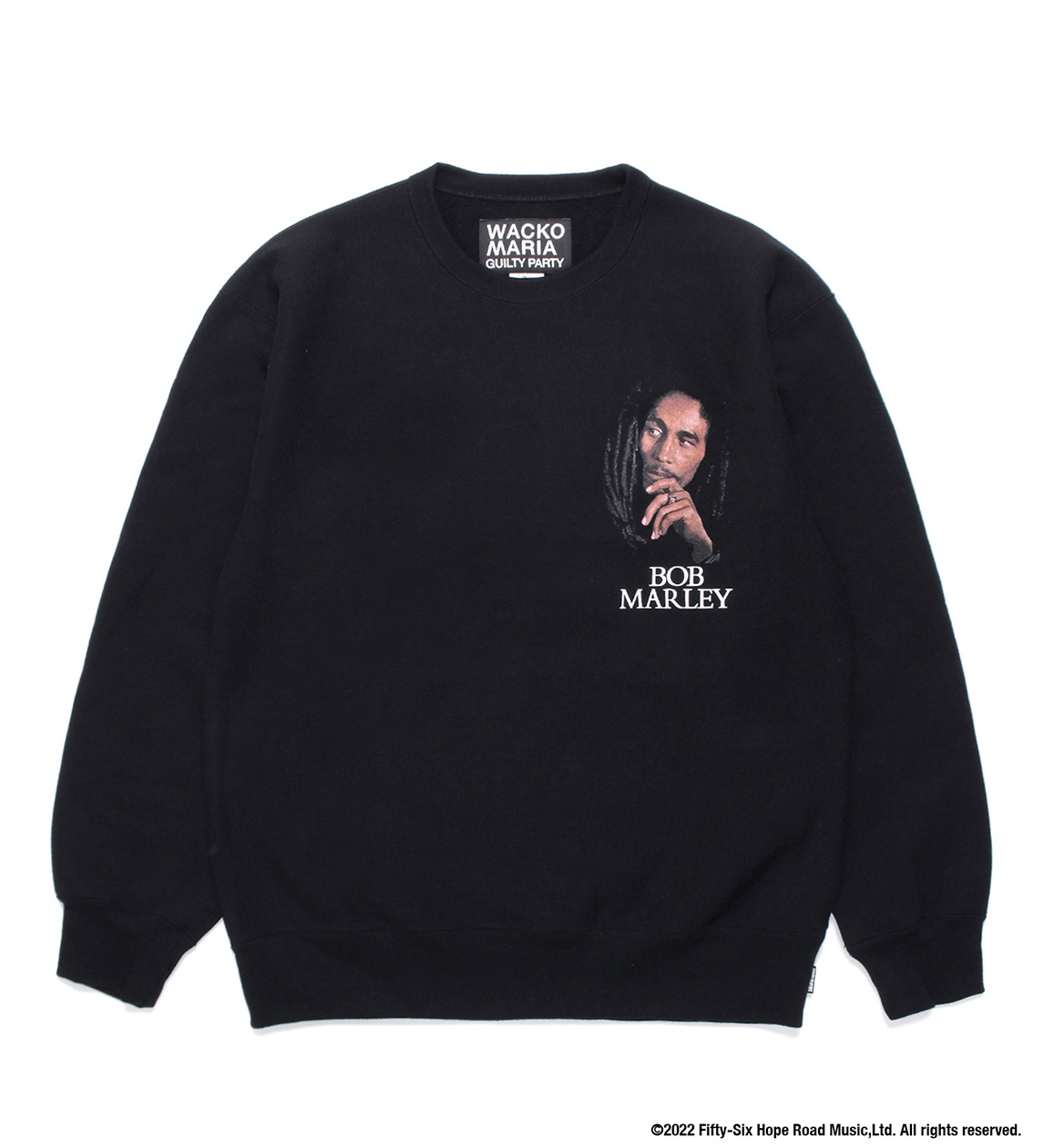 WACKO MARIA / BOB MARLEY / HEAVY WEIGHT CREW NECK SWEAT SHIRT