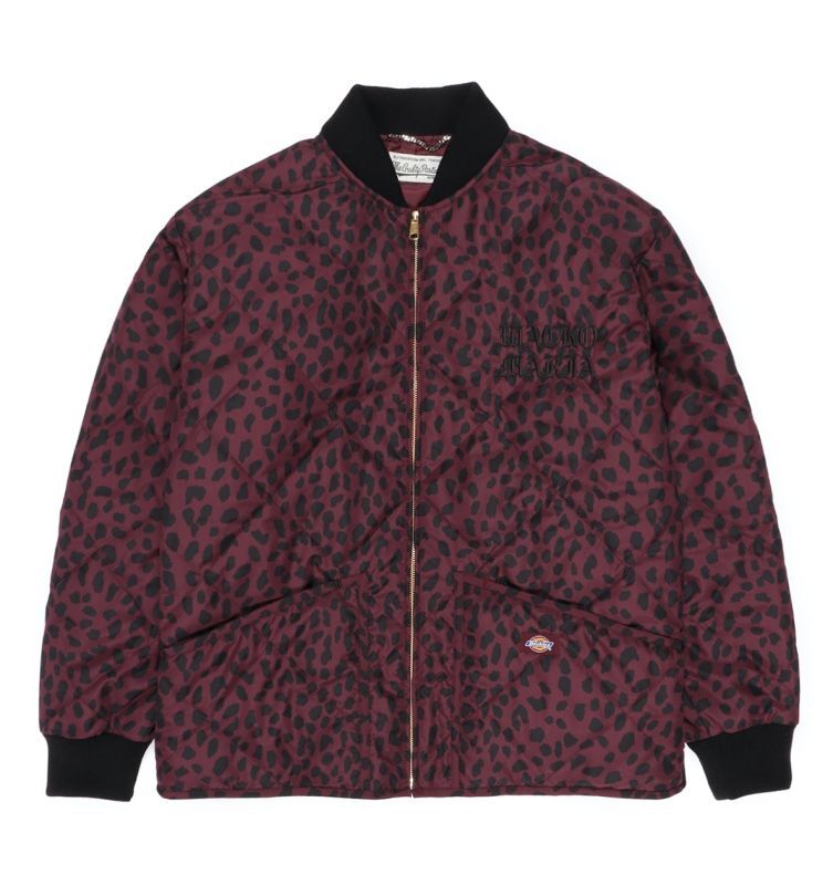 WACKO MARIA / DICKIES / LEOPARD QUILTED JACKET DICKIES-WM-BL07