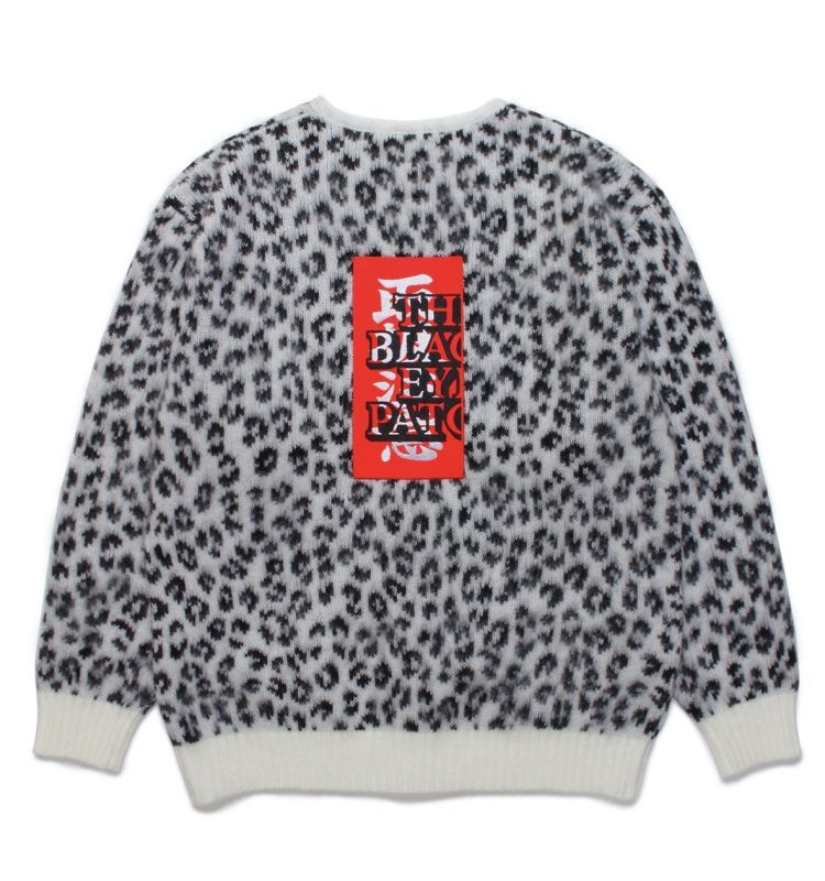 WACKO MARIA / BlackEyePatch / LEOPARD HEAVY MOHAIR CARDIGAN BEP-WM