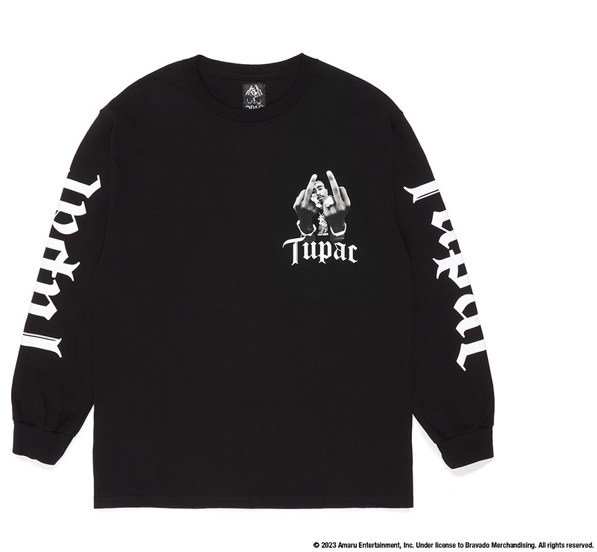 ギフトに♪【すぐ届く】WACKO MARIA 2PAC / LONG SLEEVE T-SHIRT