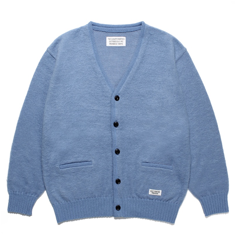 23ss WACKO MARIA MOHAIR KNIT CARDIGAN 1 | hartwellspremium.com