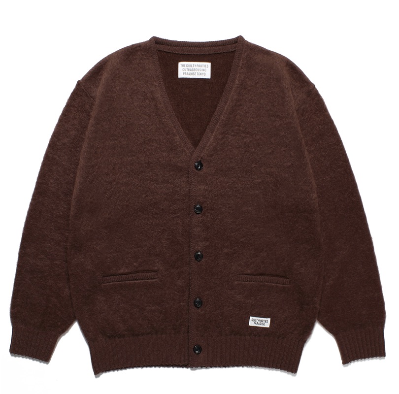 23ss WACKO MARIA MOHAIR KNIT CARDIGAN 1 | hartwellspremium.com