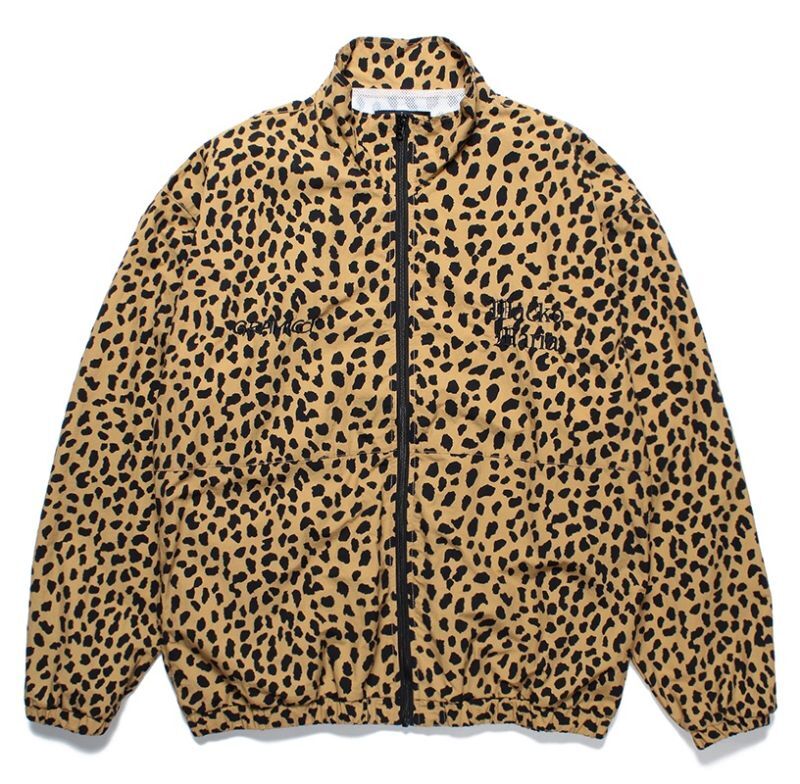 WACKO MARIA / GRAMICCI / LEOPARD TRACK JACKET GRAMICCI-WM-TJ01